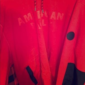 Red sweater nice clean comfy very amazing 😪❤️